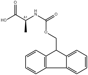 N-FMOC-(L-ALANINE-UL-14C) ETHANOL*SOLTUION 化学構造式
