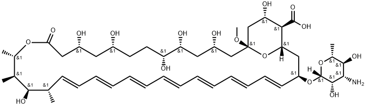 两性霉素B杂质D:1S-氧-甲基-两性霉素B,136135-57-4,结构式