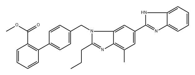 Telmisartan Impurity 12 Structure