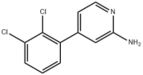 4-(2,3-Dichlorophenyl)-2-pyridinamine Structure