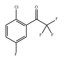 1-(2-chloro-5-fluorophenyl)-2,2,2-trifluoroethanone,1362808-51-2,结构式