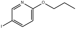 5-Iodo-2-propoxypyridine,1363437-95-9,结构式