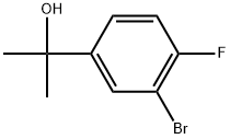 Benzenemethanol, 3-bromo-4-fluoro-α,α-dimethyl-|2-(3-溴-4-氟苯基)丙-2-醇