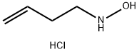 N-(but-3-en-1-yl)hydroxylamine hydrochloride 化学構造式