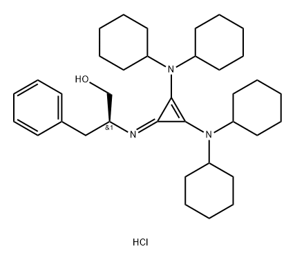 1366421-67-1 (S)-2-(2,3-BIS(DICYCLOHEXYLAMINO)CYCLOPROPENIMINE)-3-PHENYLPROPAN-1-OL HYDROCHLORIDE