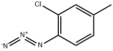 1-Azido-2-chloro-4-methylbenzene Structure
