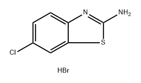 2-Benzothiazolamine, 6-chloro-, hydrobromide (1:1) Structure