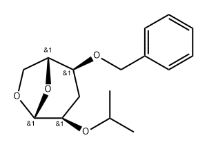 136760-04-8 .beta.-D-ribo-Hexopyranose, 1,6-anhydro-3-deoxy-2-O-(1-methylethyl)-4-O-(phenylmethyl)-