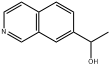 1-(异喹啉-7-基)乙-1-醇 结构式