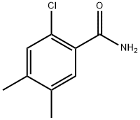 2-chloro-4,5-dimethylbenzamide Structure