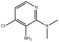 4-chloro-N,N-dimethyl-3-nitropyridin-2-amine 结构式