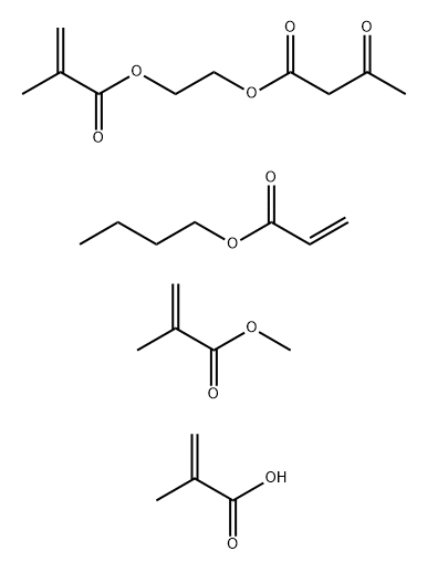 136844-57-0 2-[(2-Methyl-1-oxo-2-propenyl)oxy]ethyl 3-oxobutanoate polymer with butyl 2-propenoate, methyl 2-methyl-2-propenoate and 2-methyl-2-propenoic acid