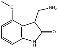 3-(aminomethyl)-4-methoxy-2,3-dihydro-1H-indol-2-one Structure