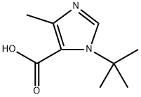 1-(tert-Butyl)-4-methyl-1H-imidazole-5-carboxylic acid Structure