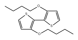 3,3'-二丁氧基-2,2'-联噻吩,136902-66-4,结构式