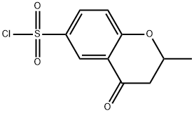 2-methyl-4-oxochromane-6-sulfonylchloride,1369069-19-1,结构式