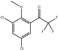 1-(3,5-Dichloro-2-methoxyphenyl)-2,2,2-trifluoroethanone Structure