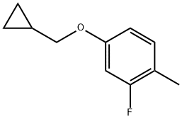 1369771-57-2 4-(cyclopropylmethoxy)-2-fluoro-1-methylbenzene
