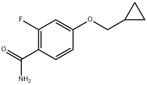 4-(Cyclopropylmethoxy)-2-fluorobenzamide|