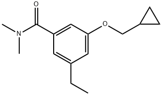 1369803-39-3 3-(Cyclopropylmethoxy)-5-ethyl-N,N-dimethylbenzamide