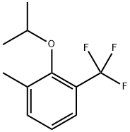 1-Iodo-2-isopropoxy-3-(trifluoromethyl)benzene Structure