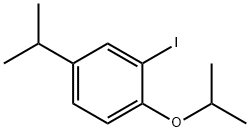 2-Iodo-1-isopropoxy-4-isopropylbenzene,1369837-06-8,结构式