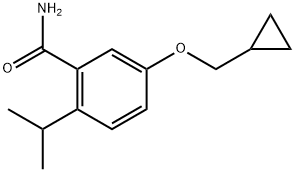 1369846-52-5 5-(Cyclopropylmethoxy)-2-(1-methylethyl)benzamide