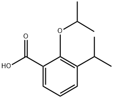 2-isopropoxy-3-isopropylbenzoic acid 结构式