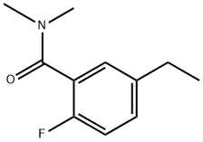 5-ethyl-2-fluoro-N,N-dimethylbenzamide Structure