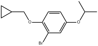 1369891-59-7 2-Bromo-1-(cyclopropylmethoxy)-4-(1-methylethoxy)benzene