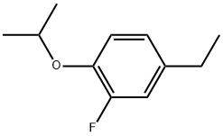 4-Ethyl-2-fluoro-1-(1-methylethoxy)benzene Structure