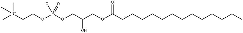 myristoyllysophosphatidylcholine Structure