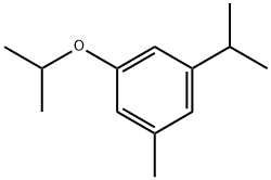 1-isopropoxy-3-isopropyl-5-methylbenzene Structure
