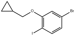 4-bromo-2-(cyclopropylmethoxy)-1-iodobenzene|