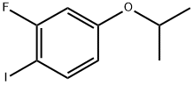 2-fluoro-1-iodo-4-isopropoxybenzene Structure