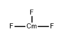 curium(III) fluoride 结构式