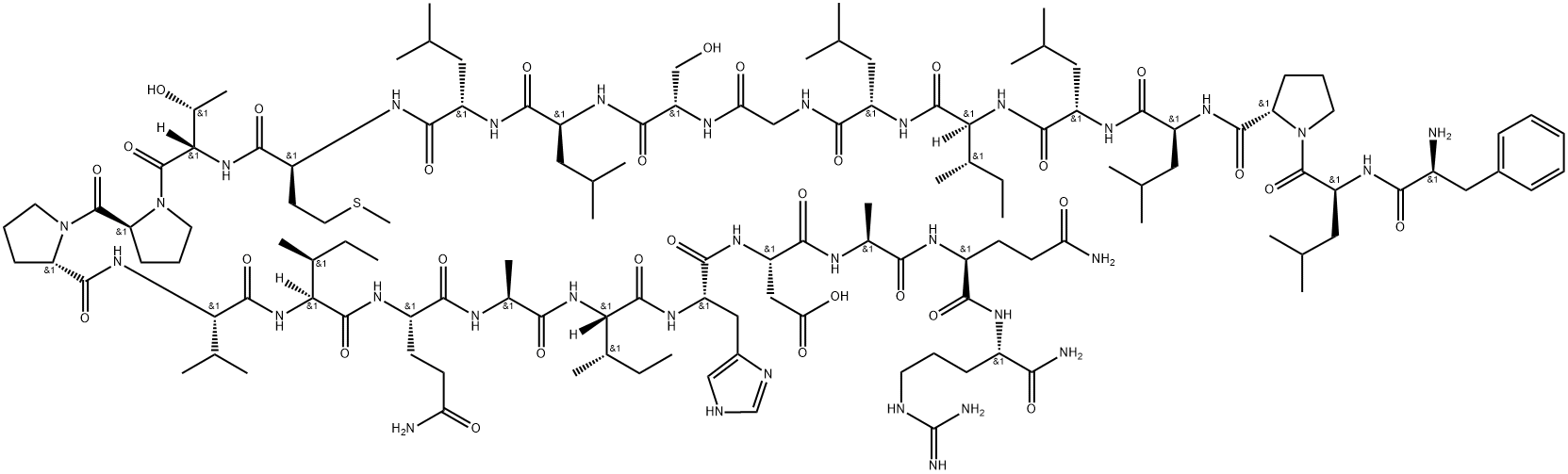 poneratoxin,137084-94-7,结构式