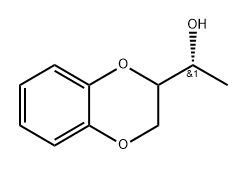 (1R)-1-(2,3-二氢苯并[B][1,4]二噁英-2-基)乙烷-1-醇, 1372906-68-7, 结构式