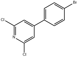 4-(4-Bromophenyl)-2,6-dichloropyridine Structure