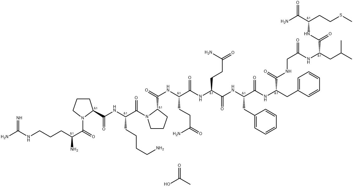 P 物质 乙酸盐 水合物,137348-11-9,结构式