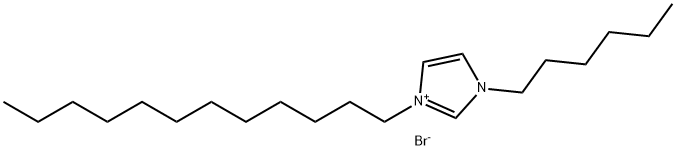1-十二烷基-3-己基咪唑溴盐, 1373818-69-9, 结构式