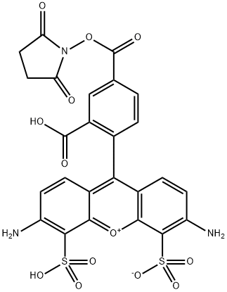 AF488 活性酯, 1374019-99-4, 结构式
