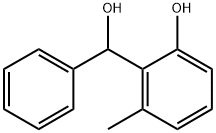 2-(hydroxy(phenyl)methyl)-3-methylphenol Structure