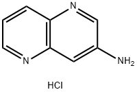 1,5-Naphthyridin-3-amine, hydrochloride (1:2) Structure