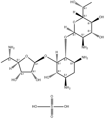 NB-124 sulfate Structure