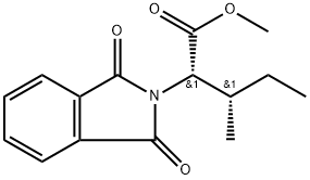 2H-Isoindole-2-acetic acid, 1,3-dihydro-α-[(1S)-1-methylpropyl]-1,3-dioxo-, methyl ester, (αS)-,137649-35-5,结构式