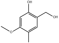 2-(Hydroxymethyl)-5-methoxy-4-methylphenol Structure