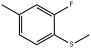 (2-Fluoro-4-methylphenyl)(methyl)sulfane Structure
