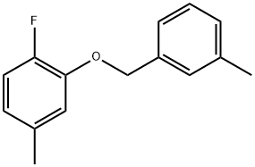 1378760-91-8 1-Fluoro-4-methyl-2-[(3-methylphenyl)methoxy]benzene