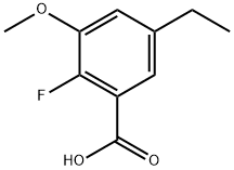 1379078-42-8 5-ethyl-2-fluoro-3-methoxybenzoic acid